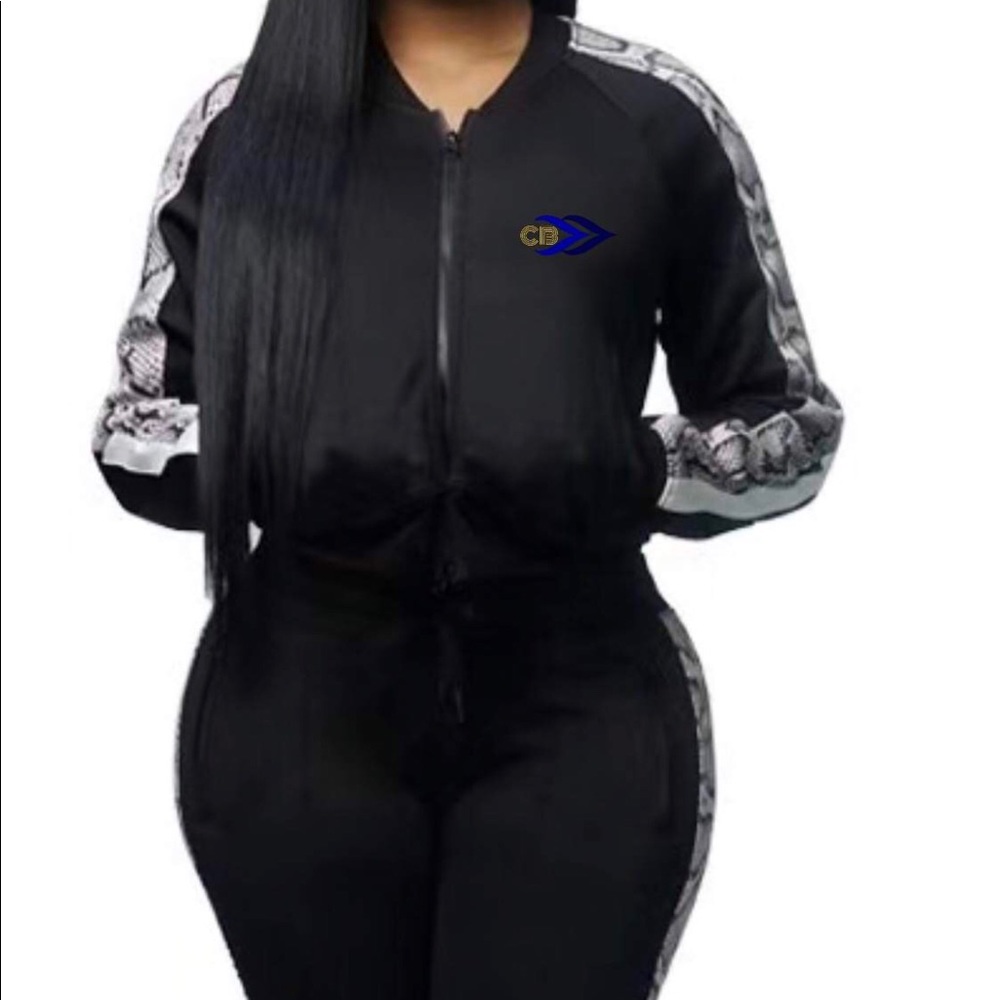 2pc Sweat Suit by Celebrity Beautique